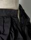 Snowflake Cotton Skirt / black