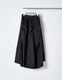 Snowflake Cotton Skirt / black