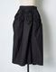 Snowflake Cotton Skirt / black