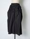 Snowflake Cotton Skirt / black