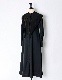 Bond Yarn Collar Dress / black