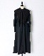 Bond Yarn Collar Dress / black