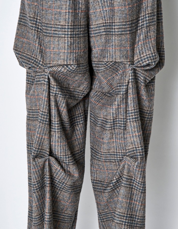 Curiosity Check Trousers / brown