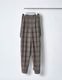 Curiosity Check Trousers / brown