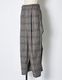 Curiosity Check Trousers / brown