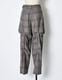Curiosity Check Trousers / brown