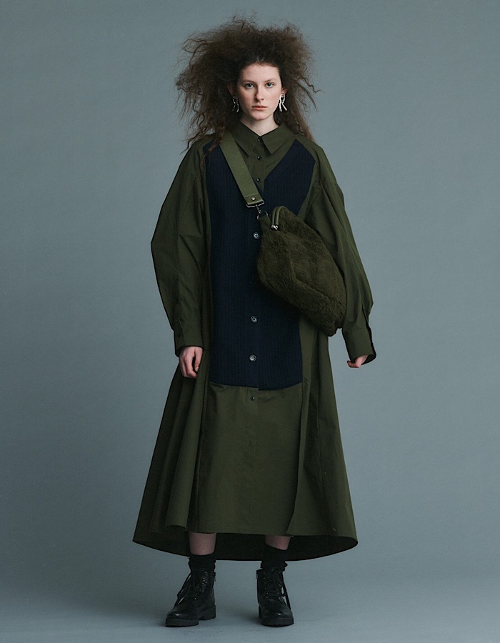 Vintage Remake Military Bag / khaki