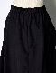 Asymmetry Flare Skirt / black