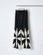 Scissors Patchwork Trousers / black