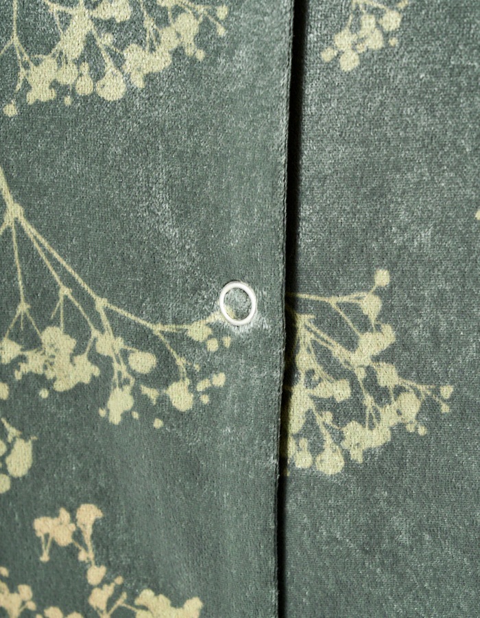 Tree Shade Velor Dress / khaki