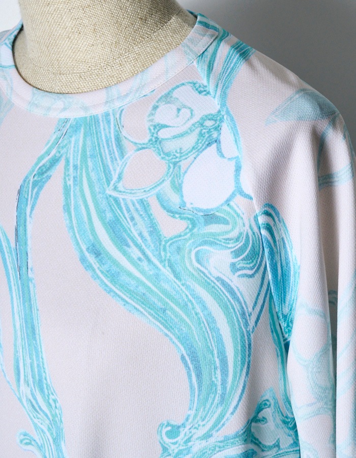 Marble Grace Cutsew Dress / beige