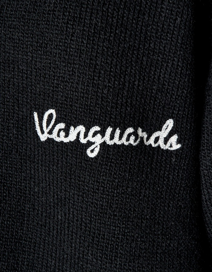 RUMCHE��VAN Colorful Embroidery Cardigan / black