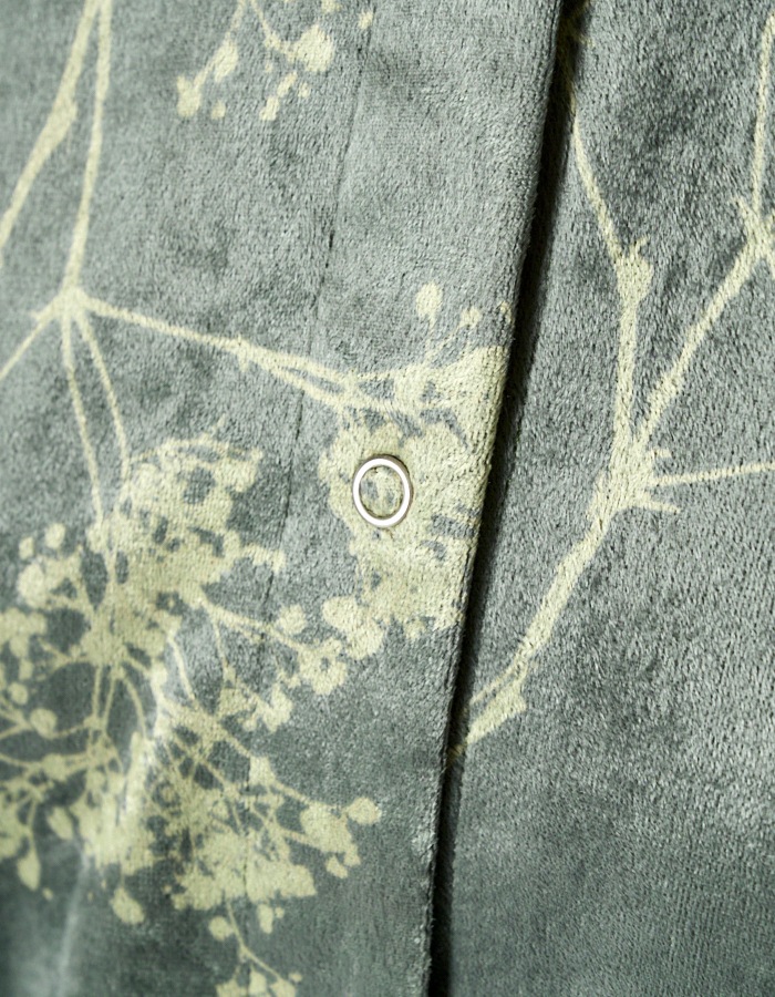 Tree Shade Velor Blouse / khaki