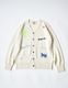 RUMCHE��VAN Colorful Embroidery Cardigan / off white