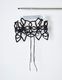 Snowflake Bond Yarn Belt / black