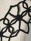 Snowflake Bond Yarn Belt / black