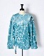 Tree Shade Velor Blouse / sax blue