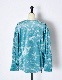 Tree Shade Velor Blouse / sax blue