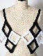 Diamond Bond Yarn Bustier / white