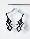 Diamond Bond Yarn Bustier / white