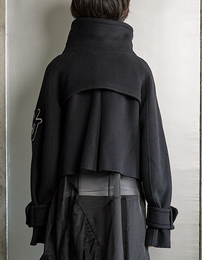 RUMCHE×VAN River Short Duffel Coat / black | OUTERS,COAT | RUMCHE