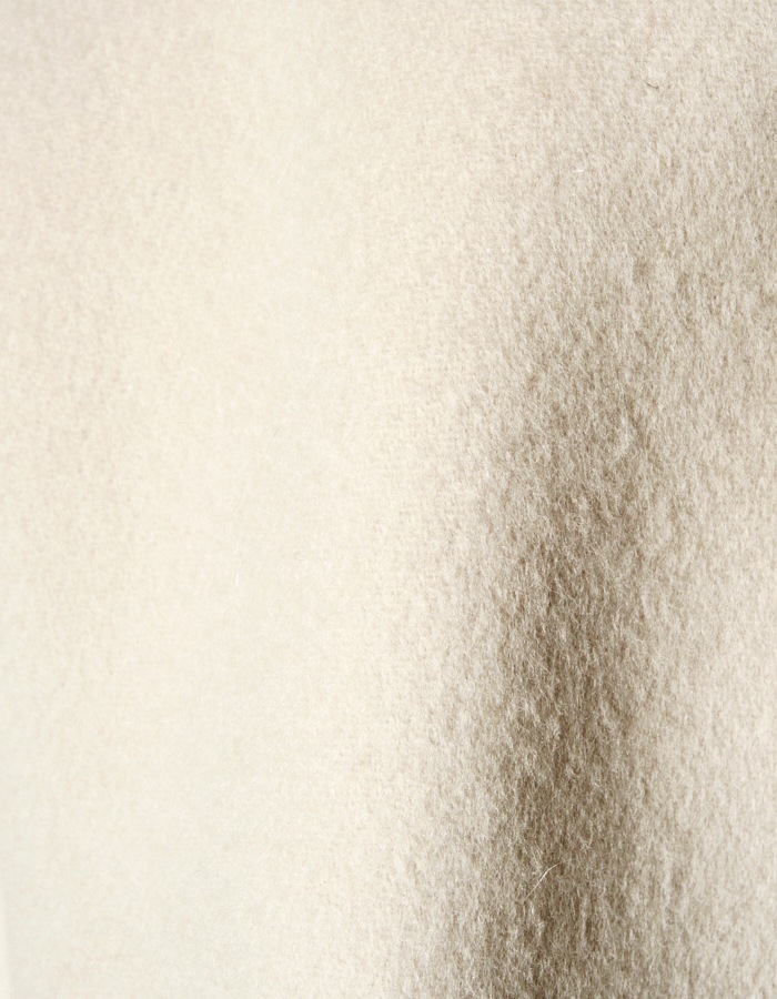 RUMCHE��VAN Wool Mohair Stadium Jumper / ivory