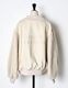 RUMCHE��VAN Wool Mohair Stadium Jumper / ivory