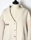 RUMCHE��VAN Wool Mohair Stadium Jumper / ivory