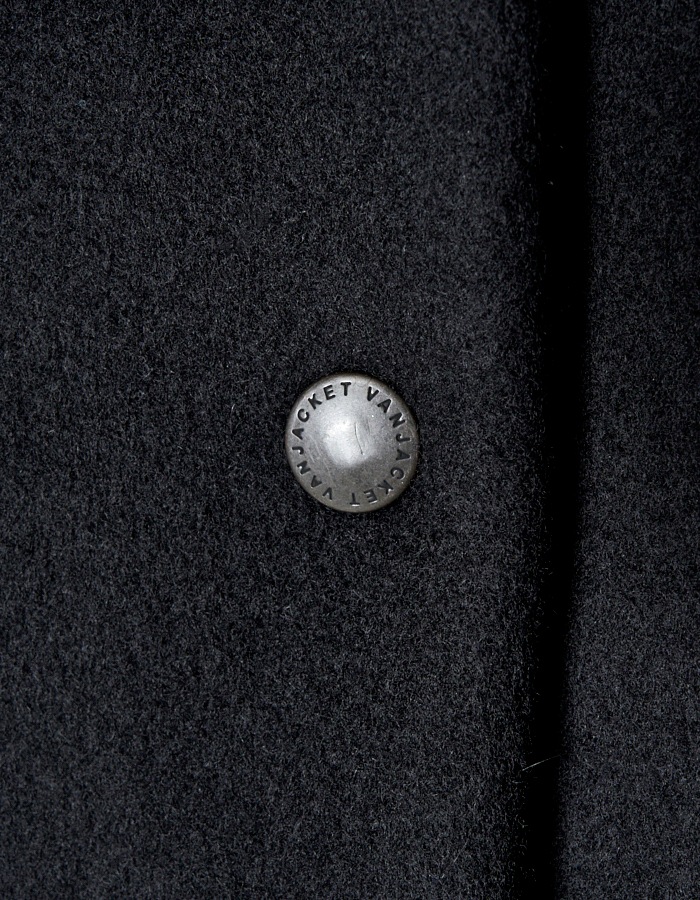 RUMCHE��VAN Wool Mohair Stadium Jumper / black