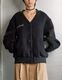 RUMCHE��VAN Wool Mohair Stadium Jumper / black