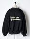 RUMCHE��VAN Wool Mohair Stadium Jumper / black