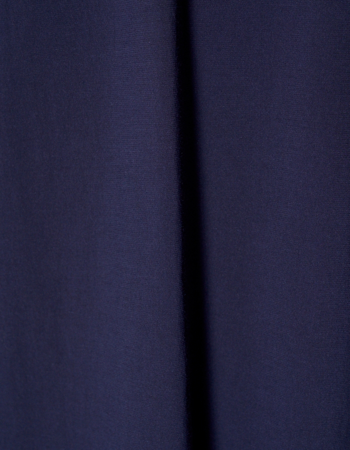 Bond Yarn Collar Blouse / navy