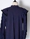 Bond Yarn Collar Blouse / navy