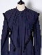 Bond Yarn Collar Blouse / navy