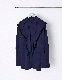 Bond Yarn Collar Blouse / navy