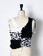 Remake T-shirt Knit Vest / black