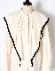 Bond Yarn Collar Blouse / off white