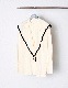 Bond Yarn Collar Blouse / off white