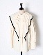 Bond Yarn Collar Blouse / off white