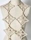 Leaf Bond Yarn Belt / beige