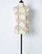 Leaf Bond Yarn Belt / beige