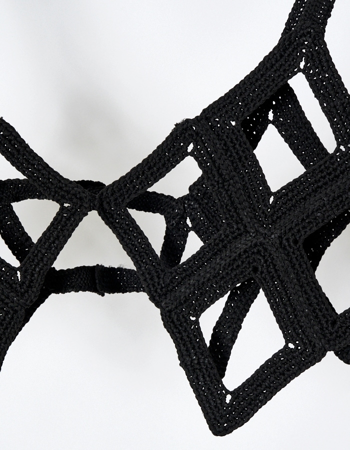Diamond Bond Yarn Bustier / black | BOND YARN | RUMCHE