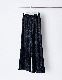 Tree Shade Velor Trousers / black