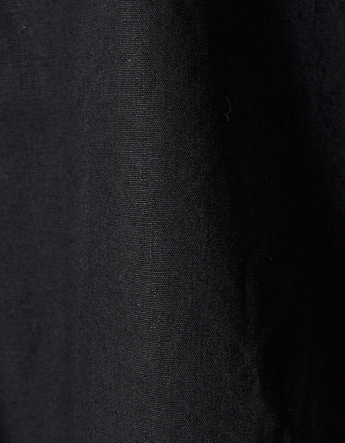 Landscape Beads Embroidery Shirt / black