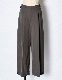 2way Tuck Form Trousers / gray