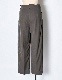 2way Tuck Form Trousers / gray