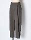 2way Tuck Form Trousers / gray