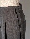 2way Tuck Form Trousers / gray