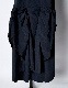 Sun & Moon Ruffle Dress / black