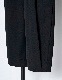 2way Tuck Form Trousers / black